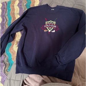 Vintage Golf Club sweatshirt crewneck